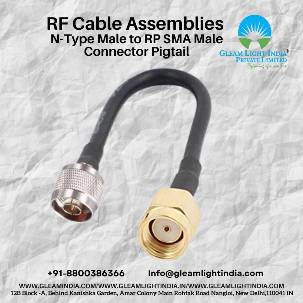 N-Type Male to RP SMA Male Connector Pigtail