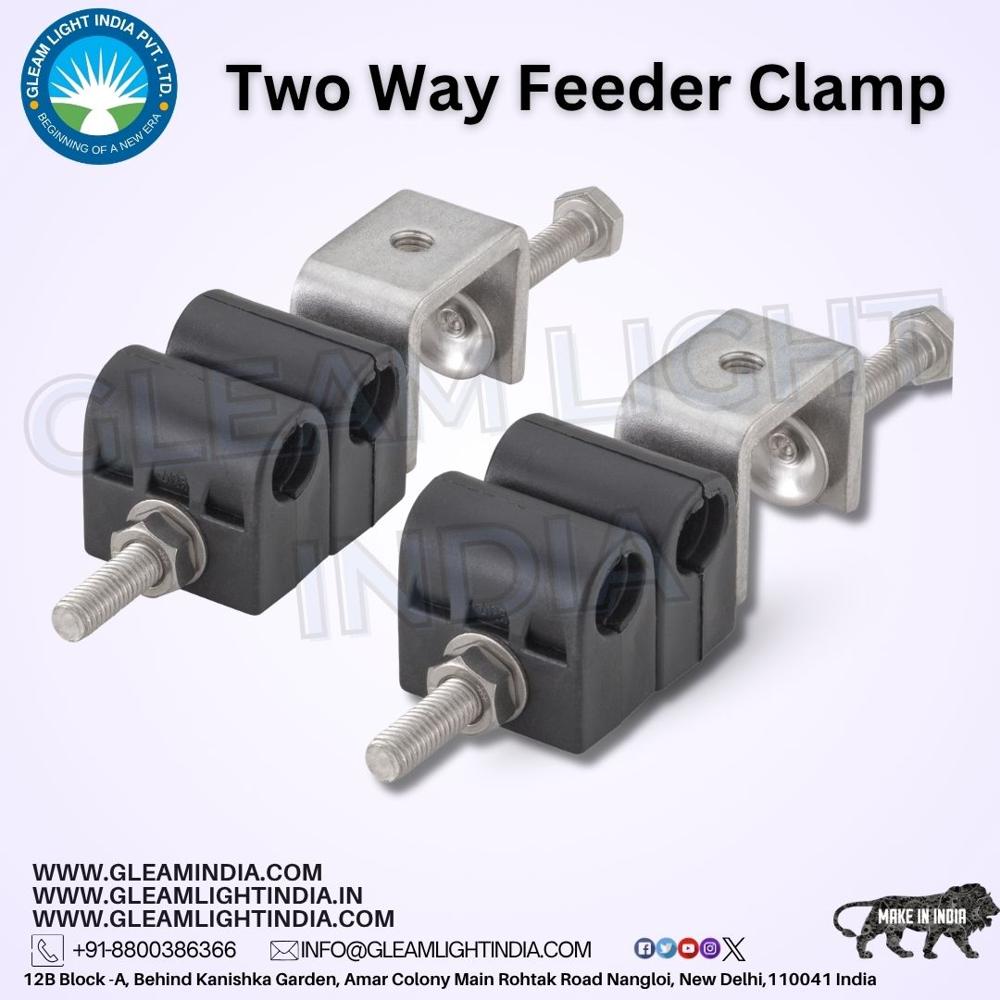 Two Way Feeder Clamp - Color: Black