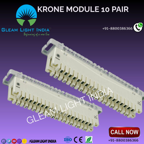 Krone Module 10 Pair Application: Telecommunication