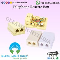Telephone Rosette Box - Application: Telecommunication