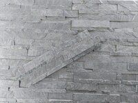 Silver Grey Quartzite Ledger Stone Wall Cladding Panels