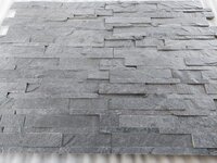 Silver Grey Quartzite Ledger Stone Wall Cladding Panels
