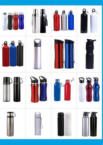 Multicolor Promotional Flask And Bottles