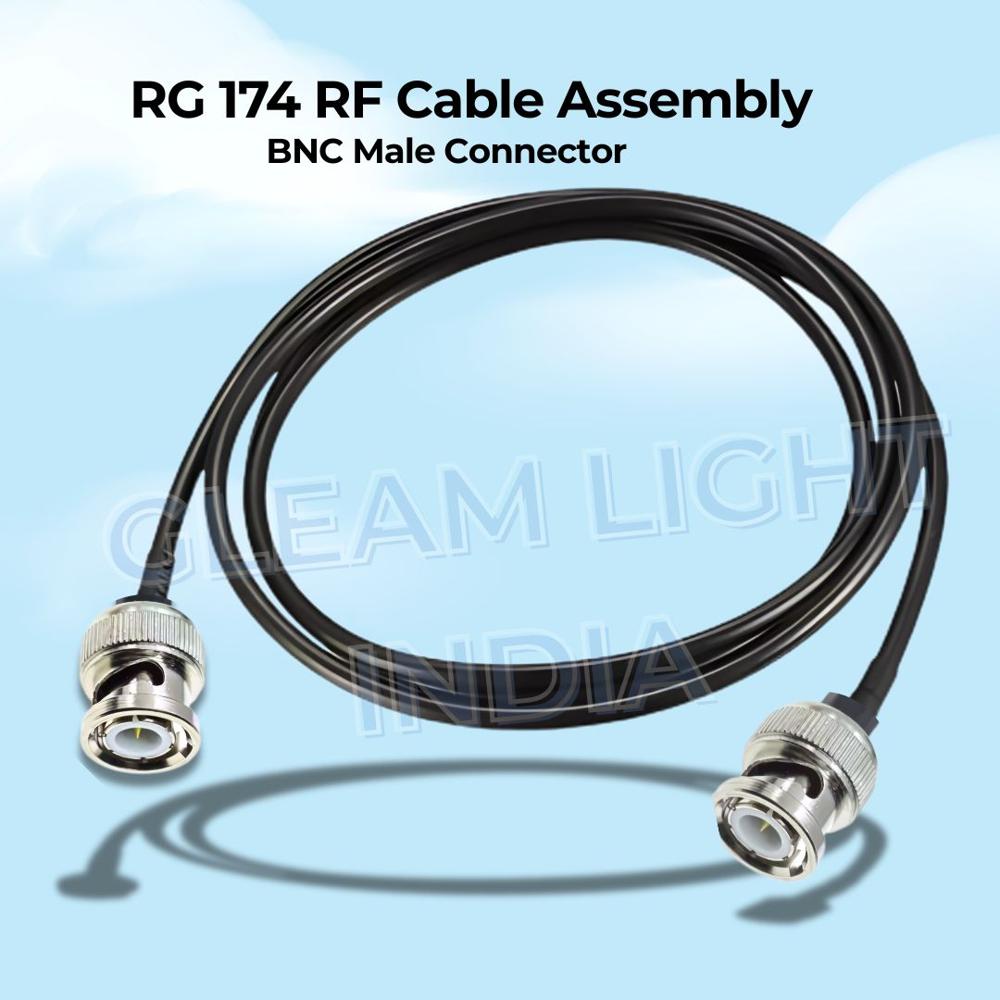 Cable Assembly RG174 in BNC M to BNC M