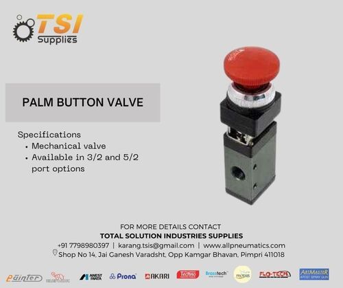 PALM BUTTONY VALVE