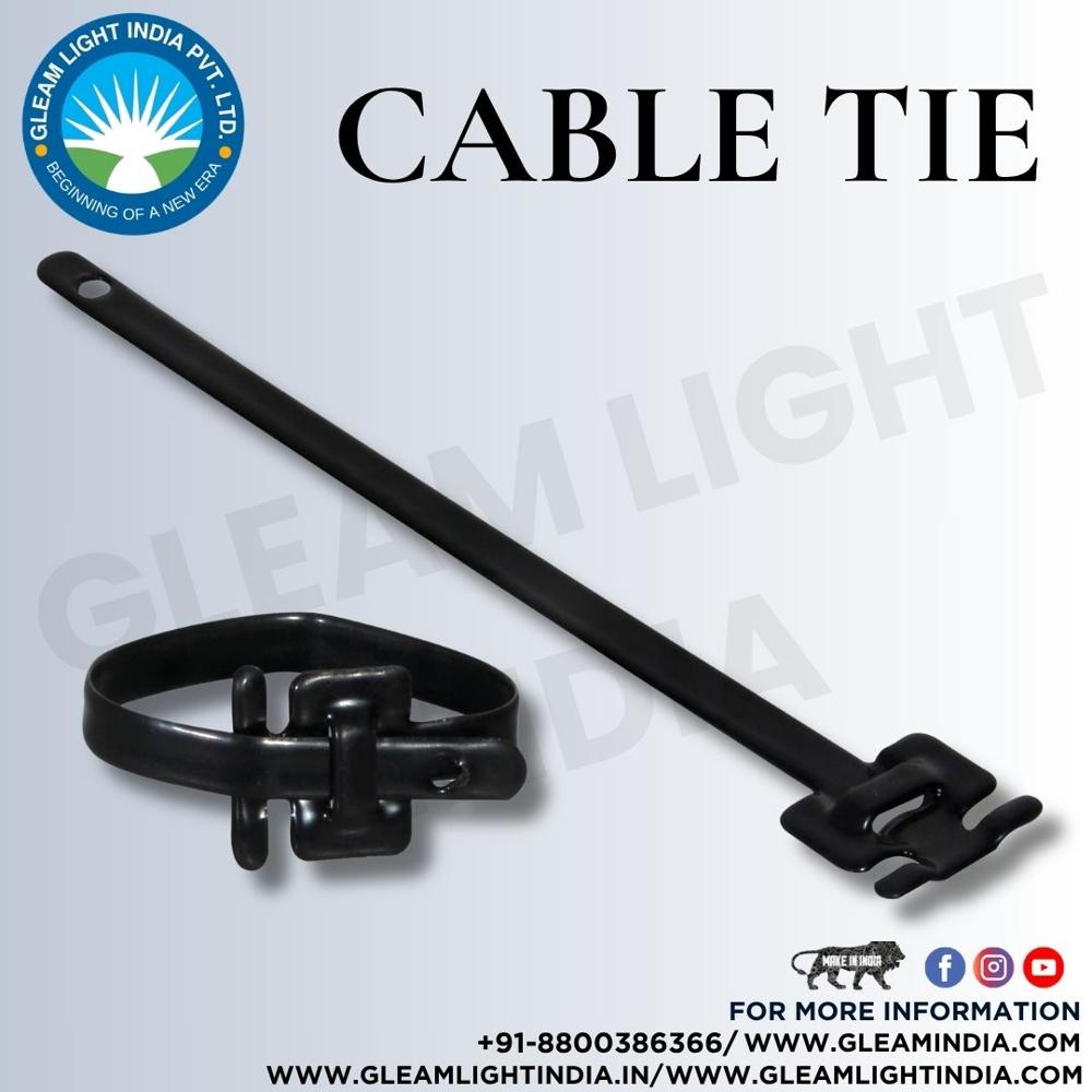 PVC Coated SS Cable Tie - Stainless Steel with PVC Coating Black Color | Durable UV and Chemical Resistant Self-Locking for Adjustable Fastening