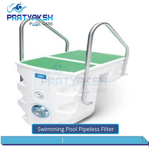 White And Green Swimming Pool Pipeless Filter