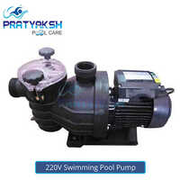 220V Swimming Pool Pump - Color: Black