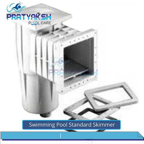 White Swimming Pool Standard Skimmer