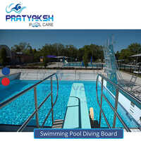Swimming Pool Diving Board - Blue, Different Size Options | Industrial Usage, Manual Power Supply, Rectangular Design
