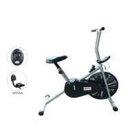 Exercise Cycle - Durable Metal, 100 Kg Weight Capacity | Non-magnetic Resistance, Digital Meter, Fen Belt, Ideal For Physiotherapy And Personal Use