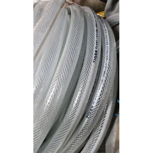 White Pvc Braided Hose