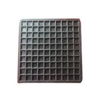 Electrical Rubber Mats - New, High Quality | Black Color, Plain Pattern, Square Shape, Heavy Duty Insulation