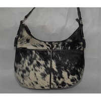 VS 0045 Brown and White Ladies Handbag