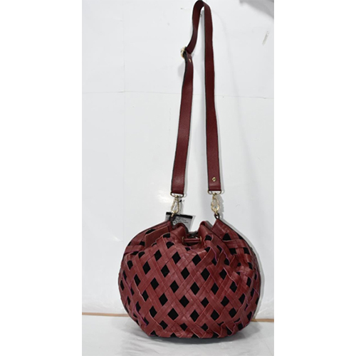 VS 107 Burgundy Ladies Handbag