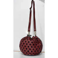 VS 107 Burgundy Ladies Handbag