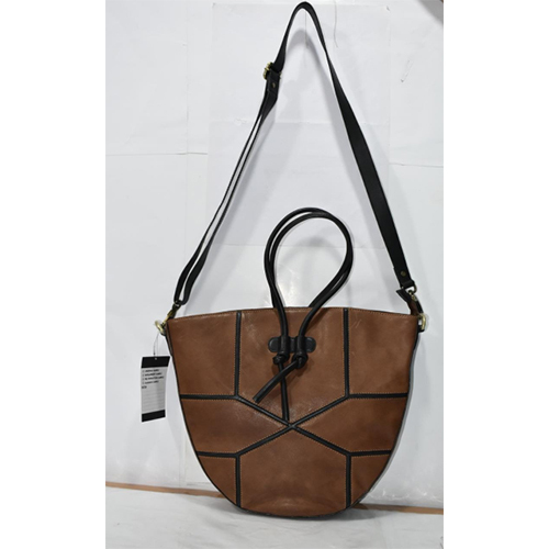 VS 156 Brown and Black Ladies Handbag