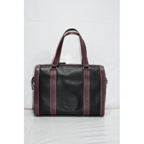 VS 188 Black and Burgundy Ladies Handbag