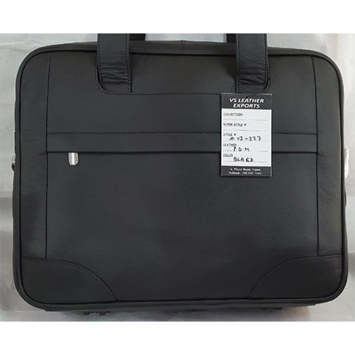 VS 227 Black Mens Laptop Bag