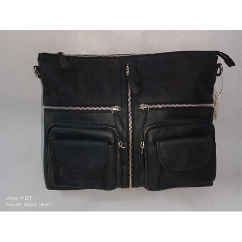 VS 164 Black Mens Handbag
