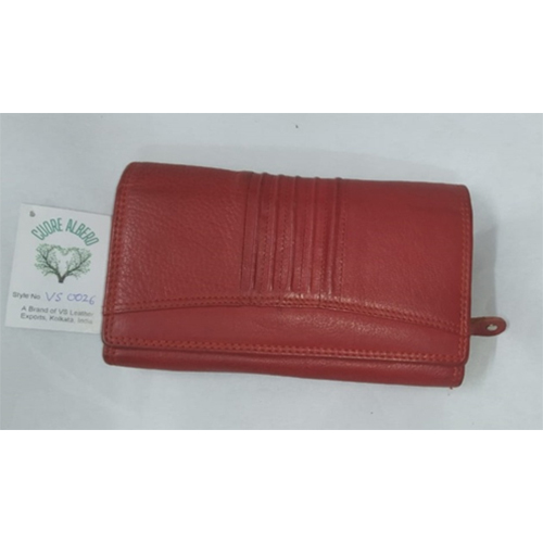VS 0026 Red Ladies Wallet