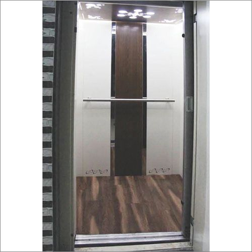 Steel Ms Powder Coated Wooden Touch Cabin Elevator