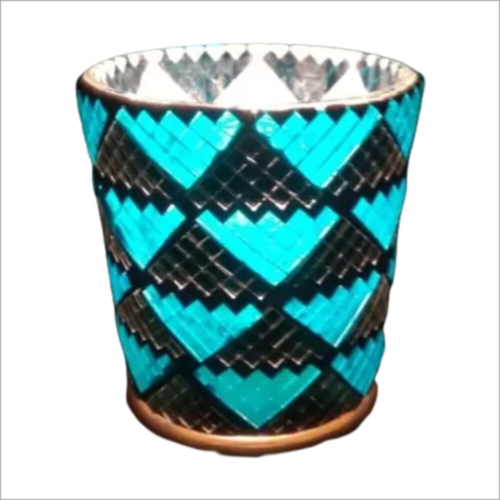 Glass Tuffen Votive - Material: Crystal