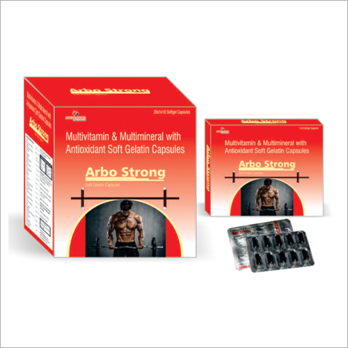Multivitamin And Multimineral Antioxidant Soft Gelatin Capsules