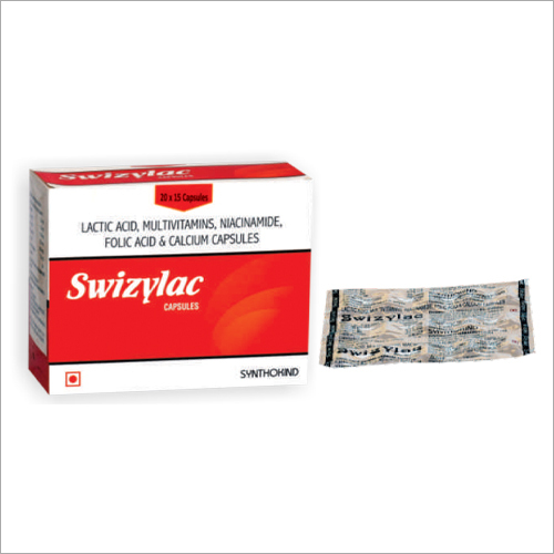 Lactic Acid Multivitamins Niacinamide Folic Acid Calcium Capsules