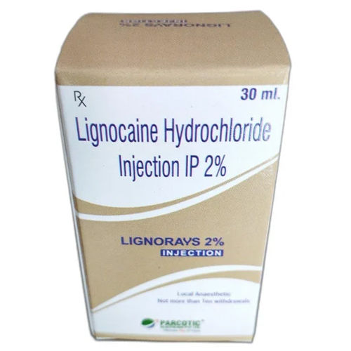 Liquid 30Ml Lignocaine Hydrochloride Injection 2% Ip