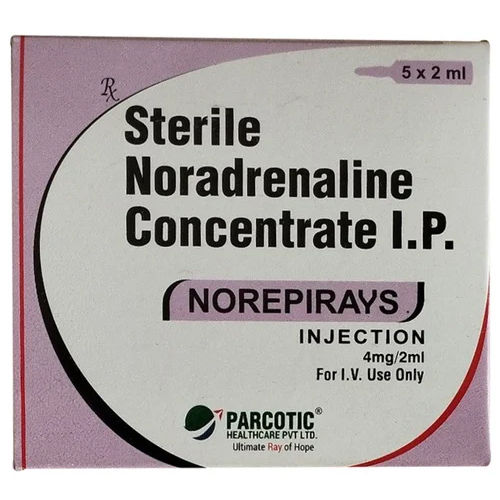 Sterile Noradrenaline Concentrate Ip Injection