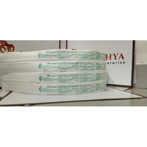 White Romsons Suction Catheter