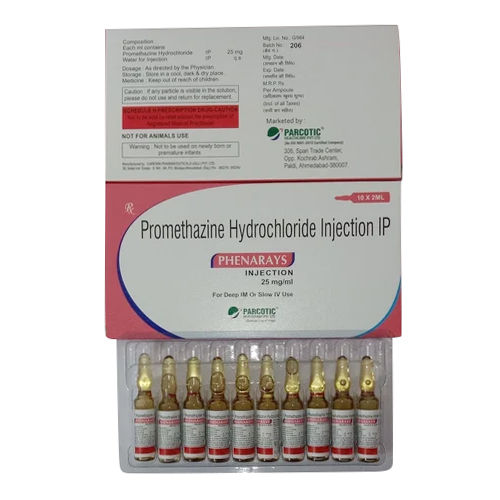 Liquid Promethazine Hydrochloride Injection Ip