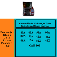 Formujet Black Gold Toner Powder