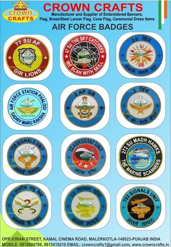 Indian air force badges