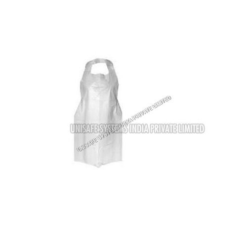 White Disposable Lab Apron