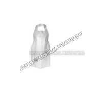 White Disposable Lab Apron
