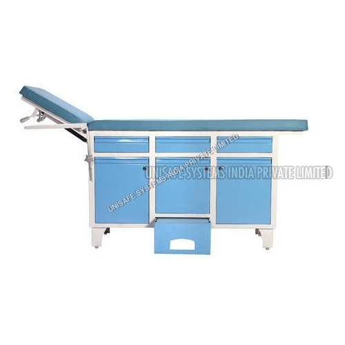 Hospital Examination Table With Cabinet