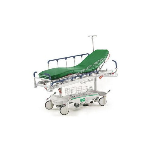 Durable Green Multi Function Hydraulic Stretcher Trolley