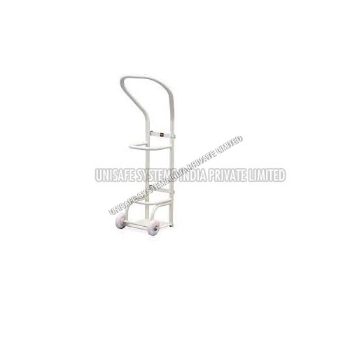 Hospital Oxygen Cylinder Trolley