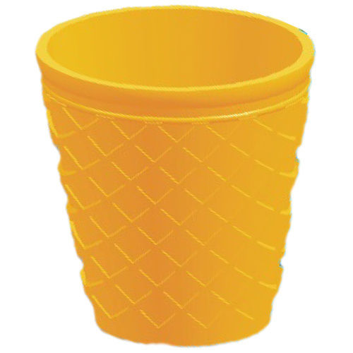 Edible Tea Cup - Color: Yellow