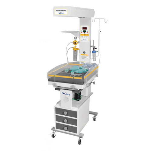 Airquilt-300IRUD Radiant Warmer with Resuscitation Unit (IRU) with Lower Drawers