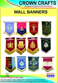 Embroidery Wall Banner And National Flags - High-quality Rank Eupllite , Quick Turnaround With Customization Options Available