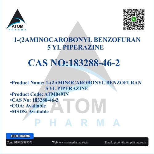 1-(2AMINOCAROBONYL BENZOFURAN 5 YL PIPERAZINE INTERMEDIATE