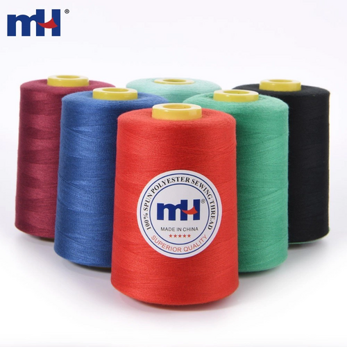 Thread Factory Wholesale 100% Spun Polyester Sewing Thread Multipurpose No Stock Made by Order