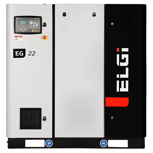 Black Elgi Screw Air Compressor For Hospitals