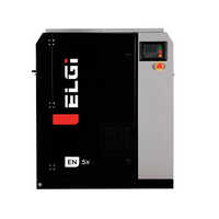 Tank Mounted Screw Compressor - Color: Black