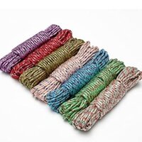 Nylon Rope - 10 Meters, Multicolor Options Available | Durable And Versatile Nylon Material, Warranty Included