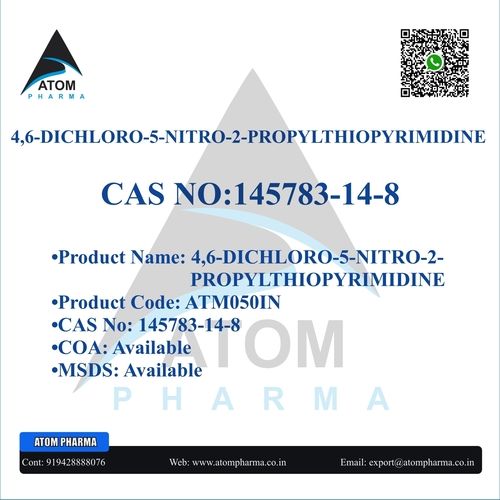 4 6 DICHLORO 5 NITRO 2 PROPYLTHIOPYRIMIDINE INTERMEDIATE