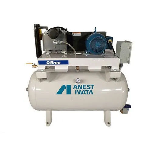 Metal Anest Iwata Oil Free Air Compressor